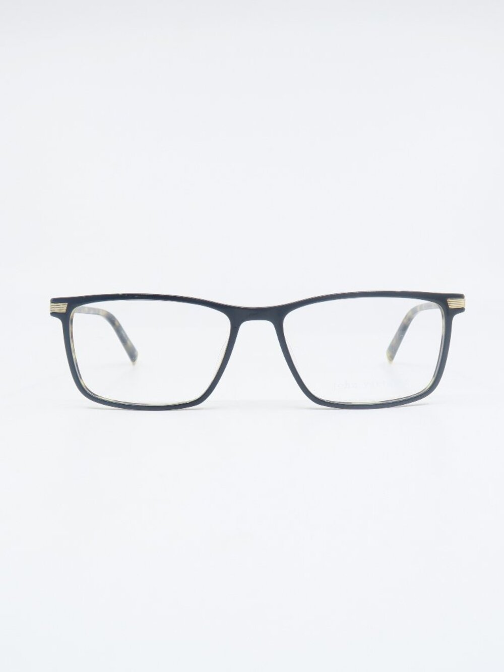 John Varvatos V408 58mm Black and Tortoise New Men's Eyeglasses.